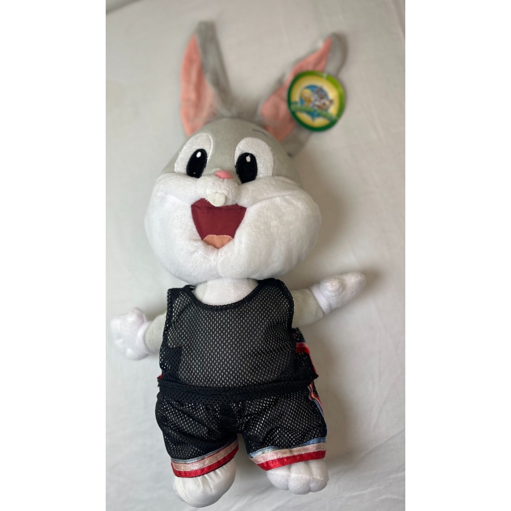 Vintage 22" Bugs‎ Bunny Basketball Looney Tunes Lovables Baby Rabbit Plush CUTE